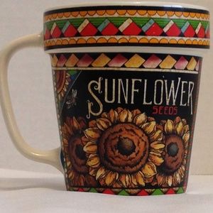 Sunflower Seeds Coffee Cup Mug Collector